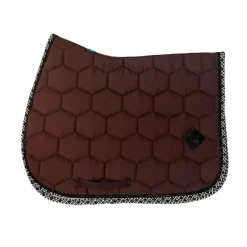 Oxxer - Tapis de selle Monogramme chocolat