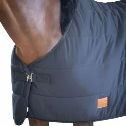 Paddock Sports - Sous-couverture nid d'abeille 200 g noir