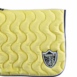 Paddock Sports - Tapis de selle Origine jaune