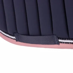 Paddock Sports - Tapis de selle Verticali marine/rose