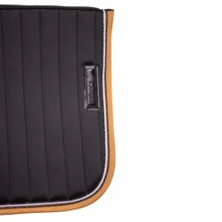 Paddock Sports - Tapis de selle Verticali noir/ camel