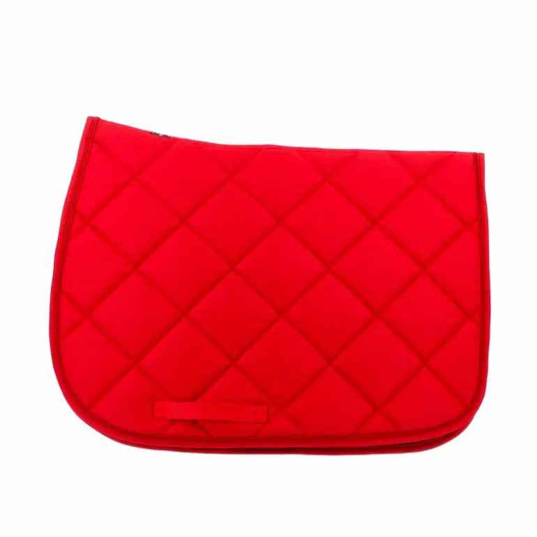 Paddock Sports - Tapis de selle prems rouge