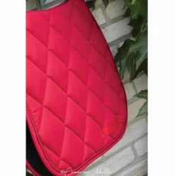Paddock Sports - Tapis de selle prems rouge