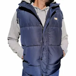 Pénélope - Doudoune sans manches Valentin homme marine