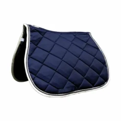 Privilège Equitation - Tapis de selle Palm Beach marine/ blanc/ marine