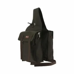 Randol's - Sacoche de randonnée double à rabats brun