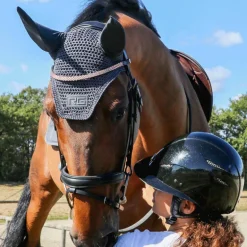 RG Italy - Bonnet court crochet gris