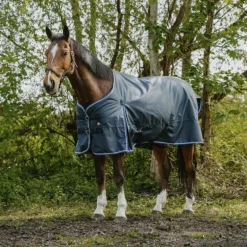 Riding World - Couverture d'extérieur Eco 1200D 220g marine