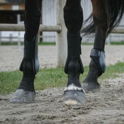 Riding World - Guêtres protège-tendons vert foncé x2