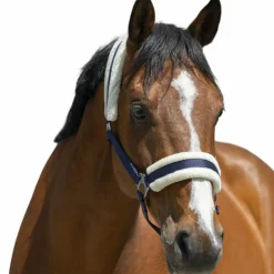 Riding World - Licol mouton synthétique marine