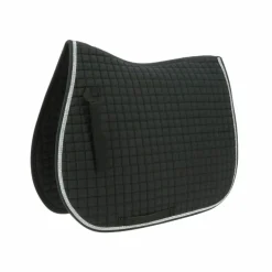Riding World - Tapis de selle Girly noir