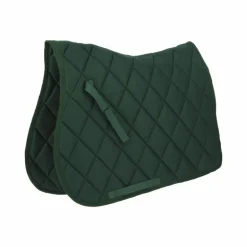 Riding World - Tapis de selle School vert foncé