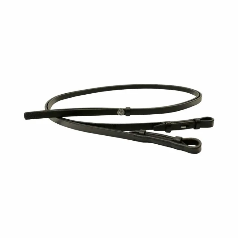 Signature by Antarès - Rênes de bride cuir 13mm noir