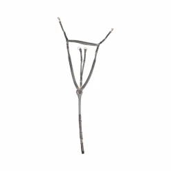 TdeT - Collier de chasse doublé à pont havane foncé