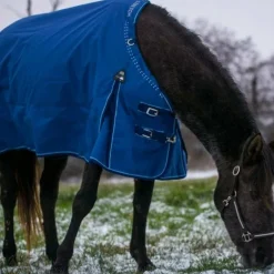 TdeT - Couverture d'extérieur Stretch Neck® marine/ ciel 300g