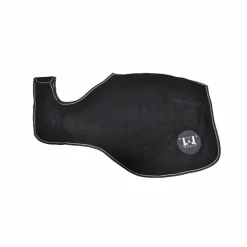 TdeT - Couvre-reins polaire noir et gris 260g