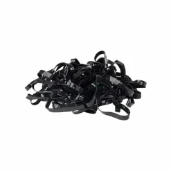 TdeT -  Élastique à natter silicone noir