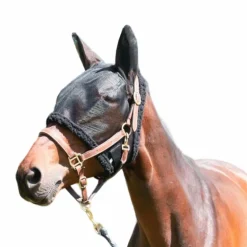 TdeT - Masque anti-mouches noir