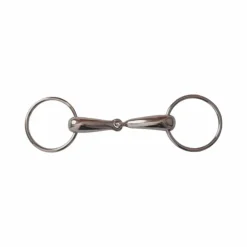 TdeT - Mors 2 anneaux creux acier nickelé