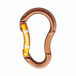 TdeT - Mousqueton d'escalade TdeT marron/orange