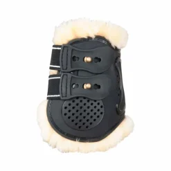 TdeT - Protège-boulets Proteck' Compet doublure mouton noir/ naturel