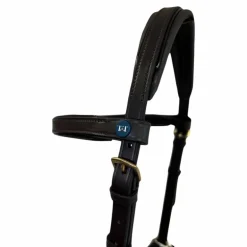 TdeT - Sidepull en cuir No More havane foncé