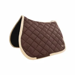 TdeT - Tapis de selle Suedin Fontainebleau marron/ beige