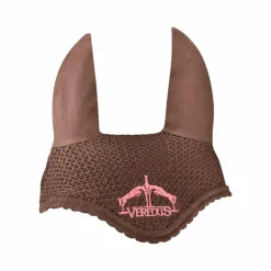 Veredus - Bonnet Color Edition pour chevaux Marron/ Rose