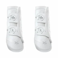 Veredus - Guêtres fermées antérieurs Absolute velcro blanc x2