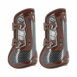 Veredus - Guêtres ouvertes Carbon Gel Absolute marron x2