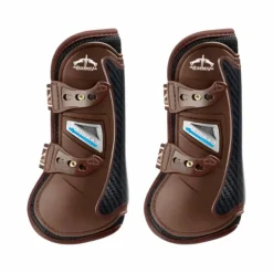 Veredus - Guêtres ouvertes Carbon Gel Vento Marron x2