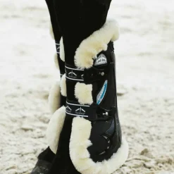 Veredus - Guêtres ouvertes Carbon Gel Vento Save The Sheep Noir x2