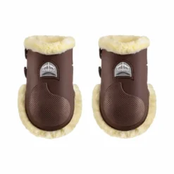 Veredus - Protège-boulets Carbon Gel Vento Save The Sheep Marron