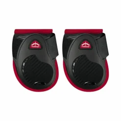 Veredus - Protège-boulets Jeunes Chevaux Vento personnalisé Color Edition Noir/ Bordeaux