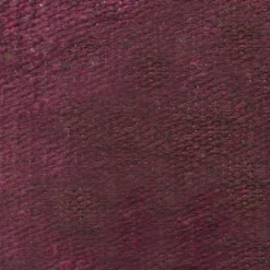 Westride - Tapis navajo coton/acrylique uni bordeaux