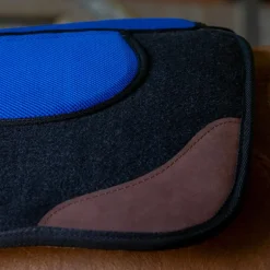 Westride - Tapis western Pro noir et bleu