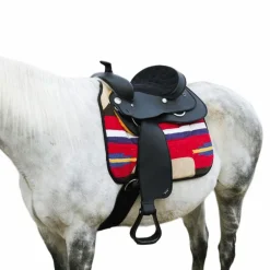 Wintec - Selle western synthétique noir